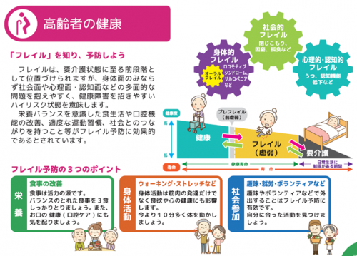 志布志市健康増進計画高齢者の健康の図