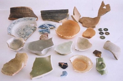 出土した遺物の画像